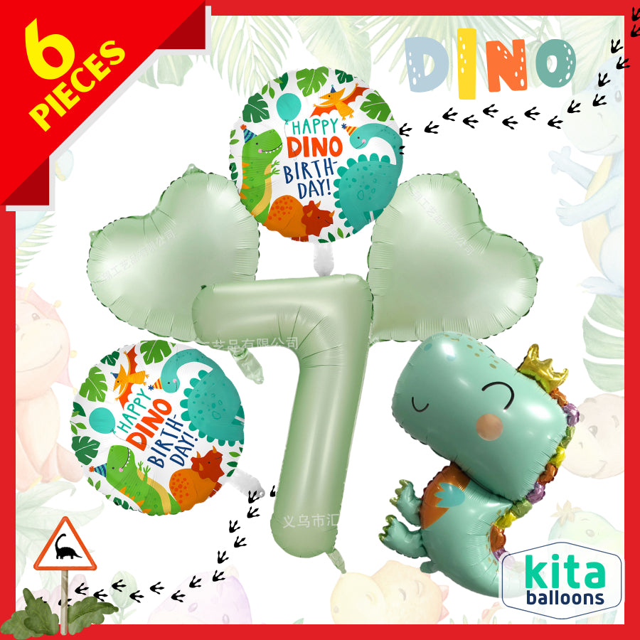 【Set】Dinosaur + Number