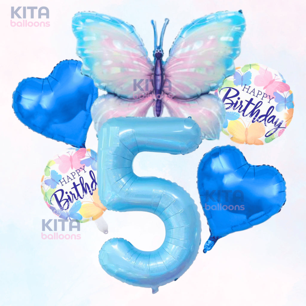 【Set】Butterfly + Number