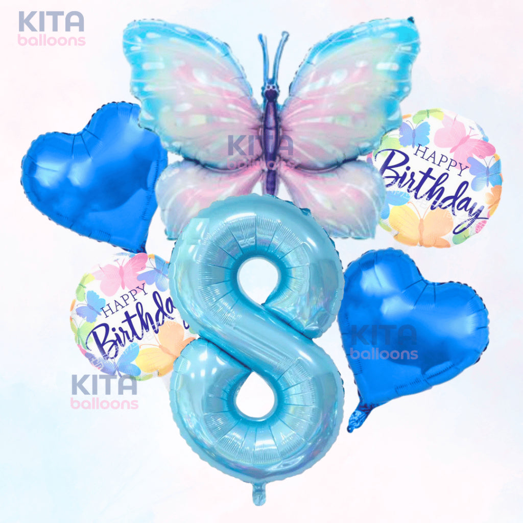 【Set】Butterfly + Number