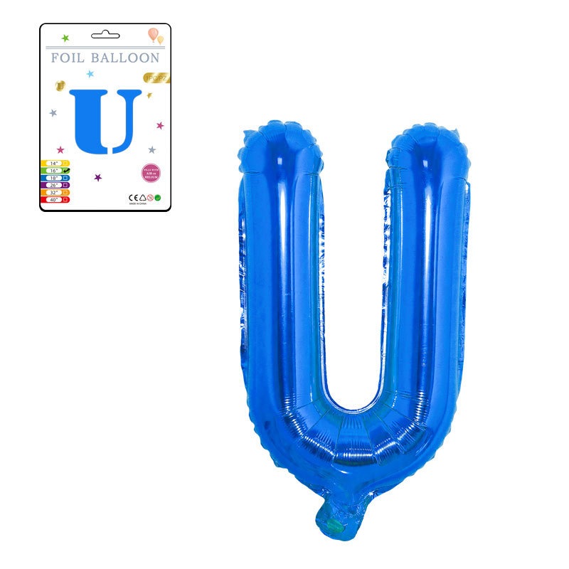 【16 inch】BLUE ABC & Numbers