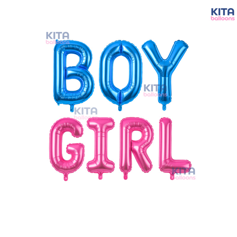 【Set】BOY or GIRL Balloons