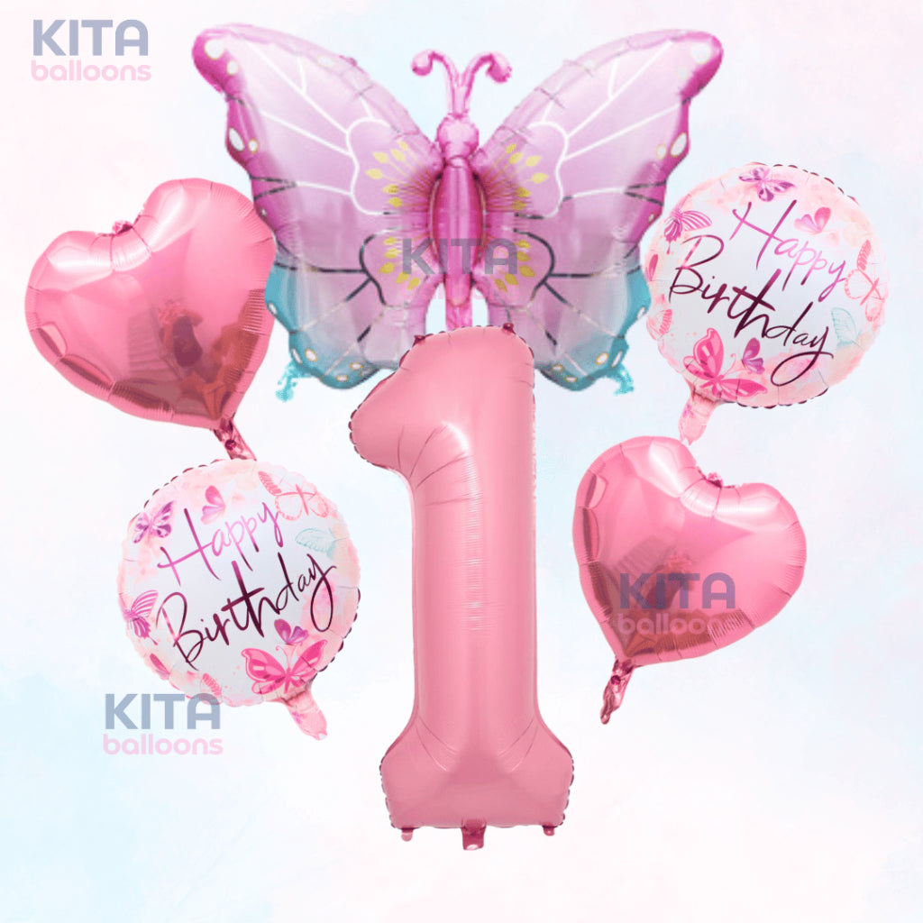 【Set】Butterfly + Number