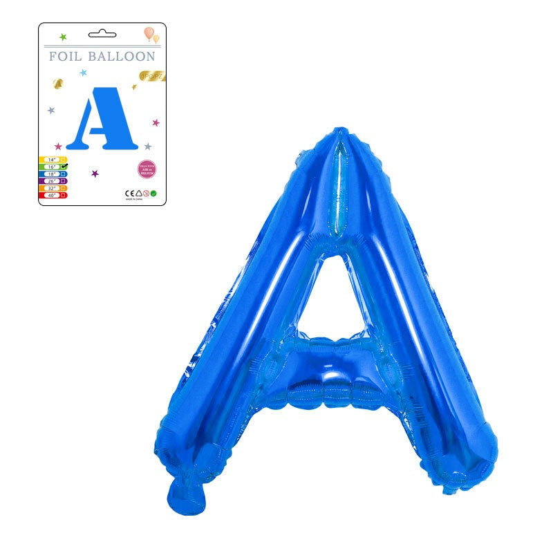 【16 inch】BLUE ABC & Numbers