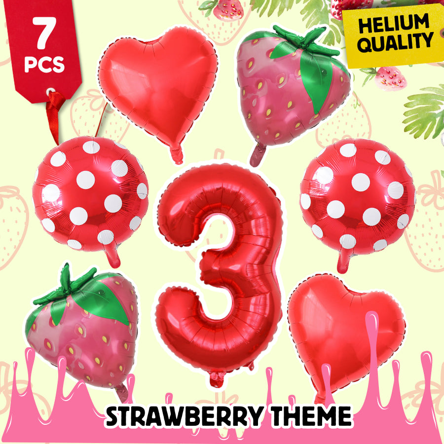 【Set】Strawberry + Number