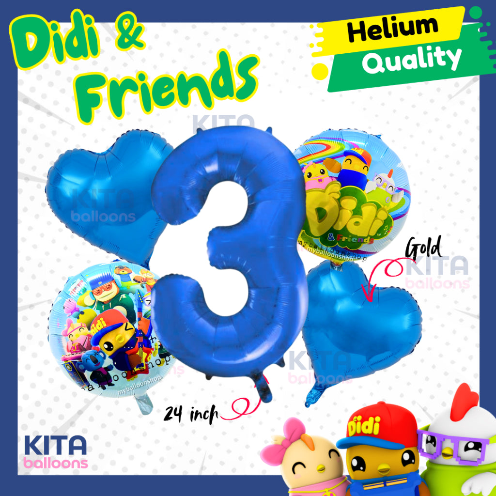 【Set】Didi & Friends + Number