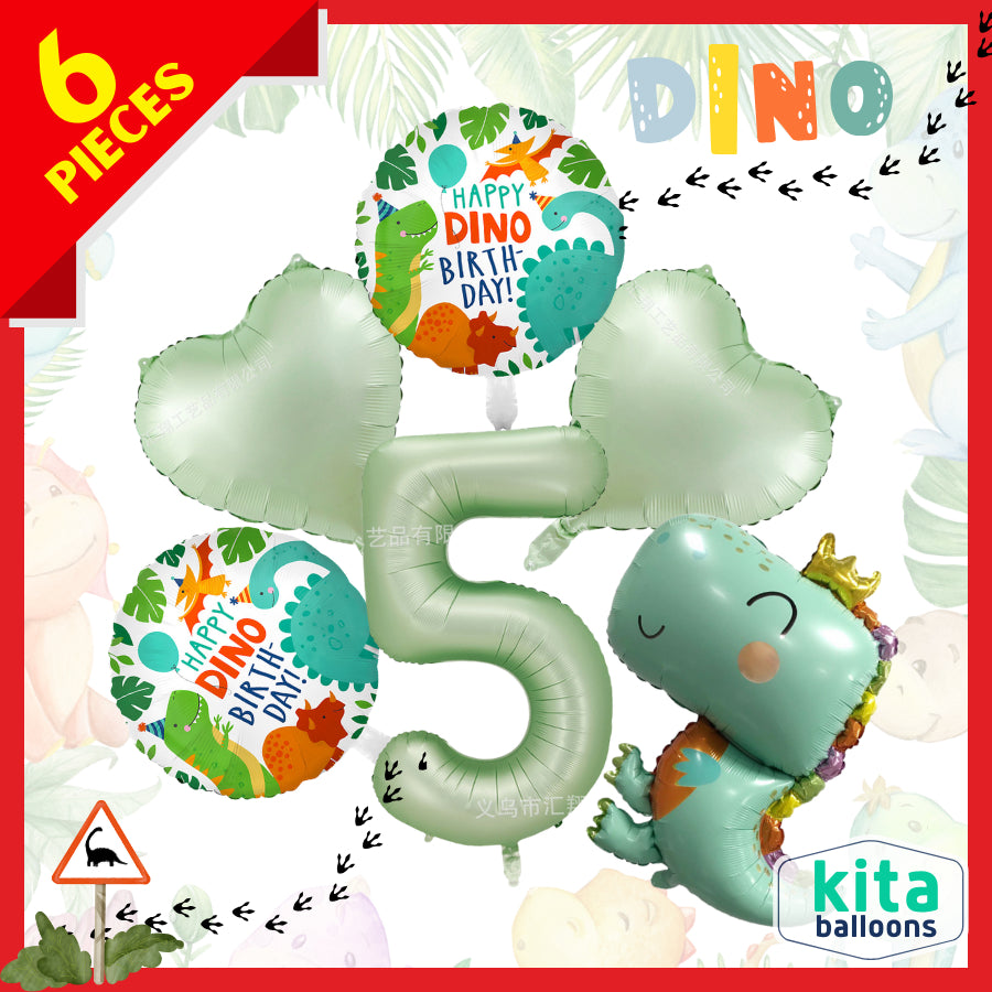 【Set】Dinosaur + Number