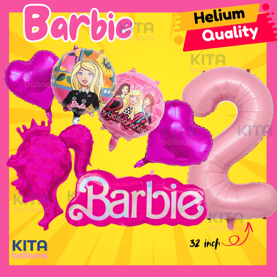 【Set】Barbie + Number