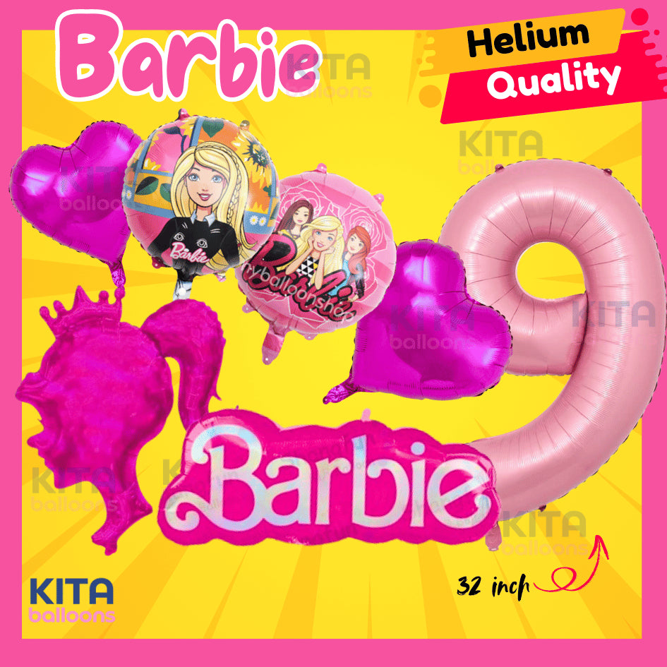 【Set】Barbie + Number