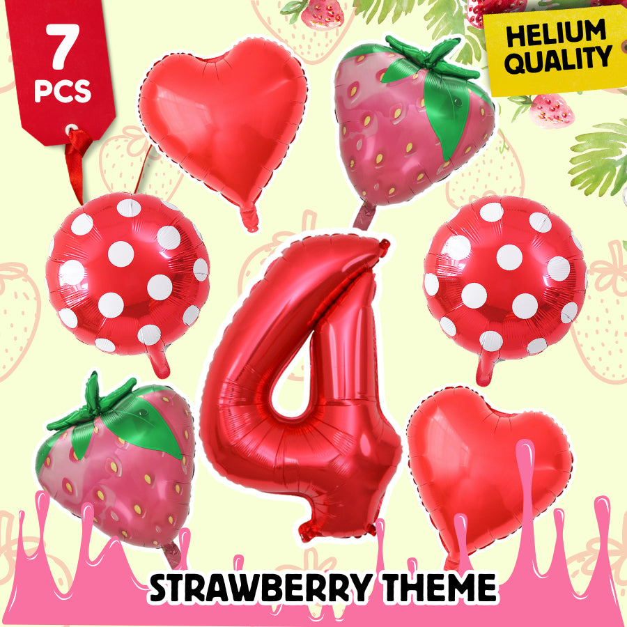 【Set】Strawberry + Number