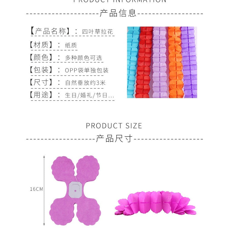 Paper Garland Backdrop