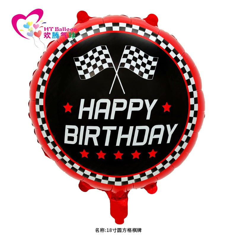 Race Car Balloons