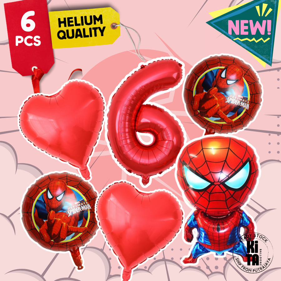 【Set】Spiderman + Number