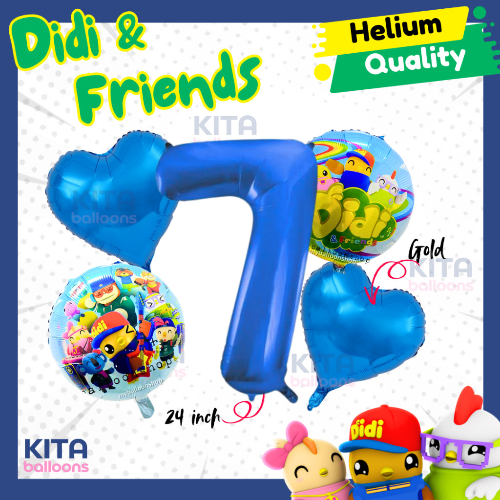 【Set】Didi & Friends + Number