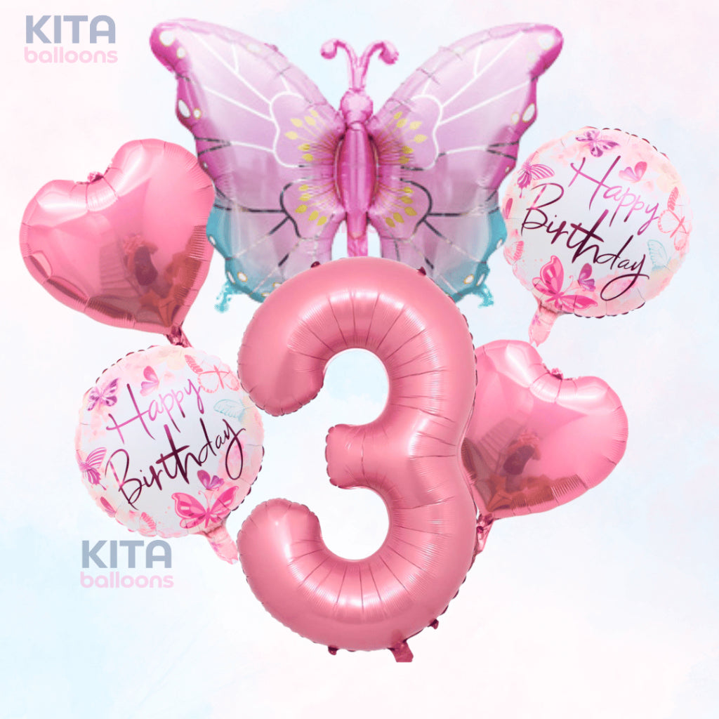 【Set】Butterfly + Number