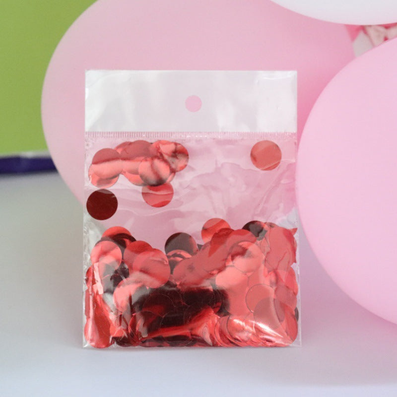 1.5cm/10g round confetti sequins