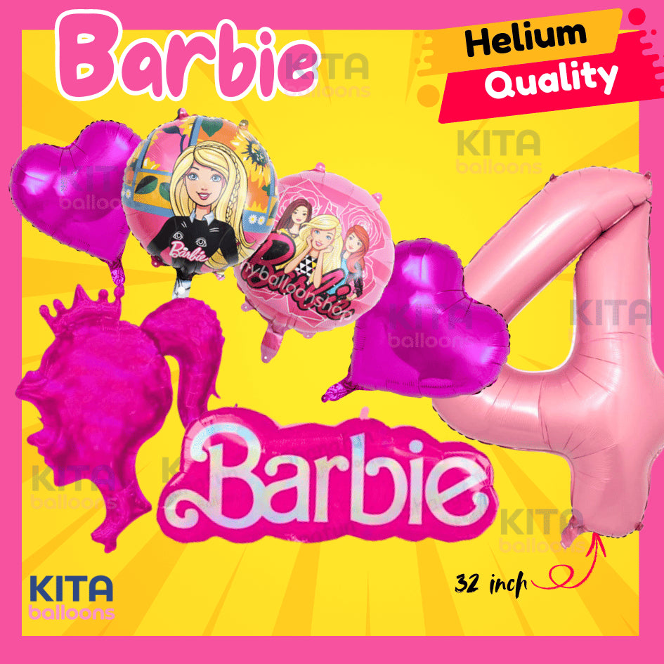 【Set】Barbie + Number