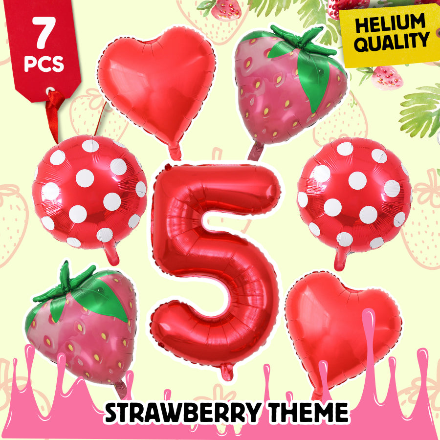 【Set】Strawberry + Number