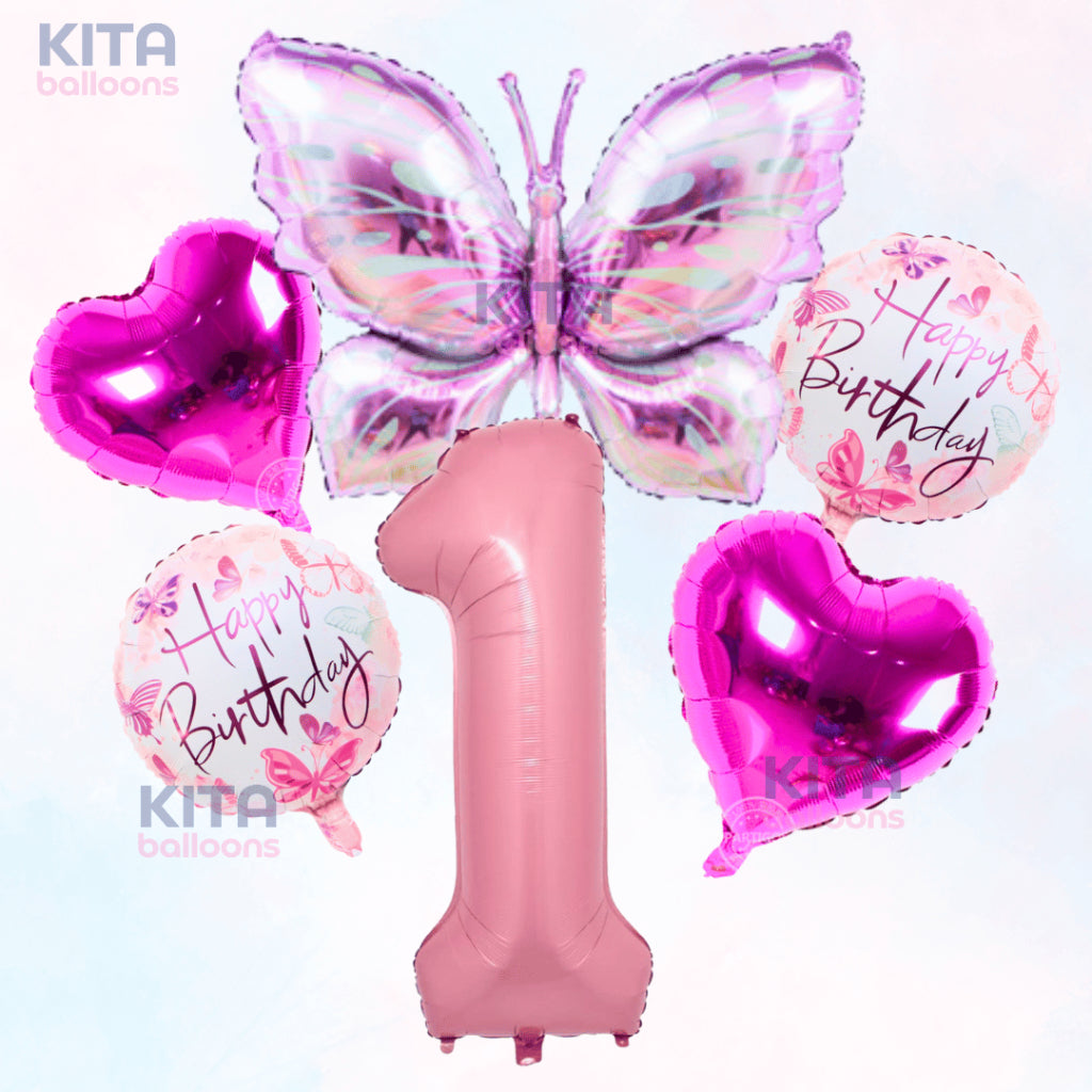 【Set】Butterfly + Number