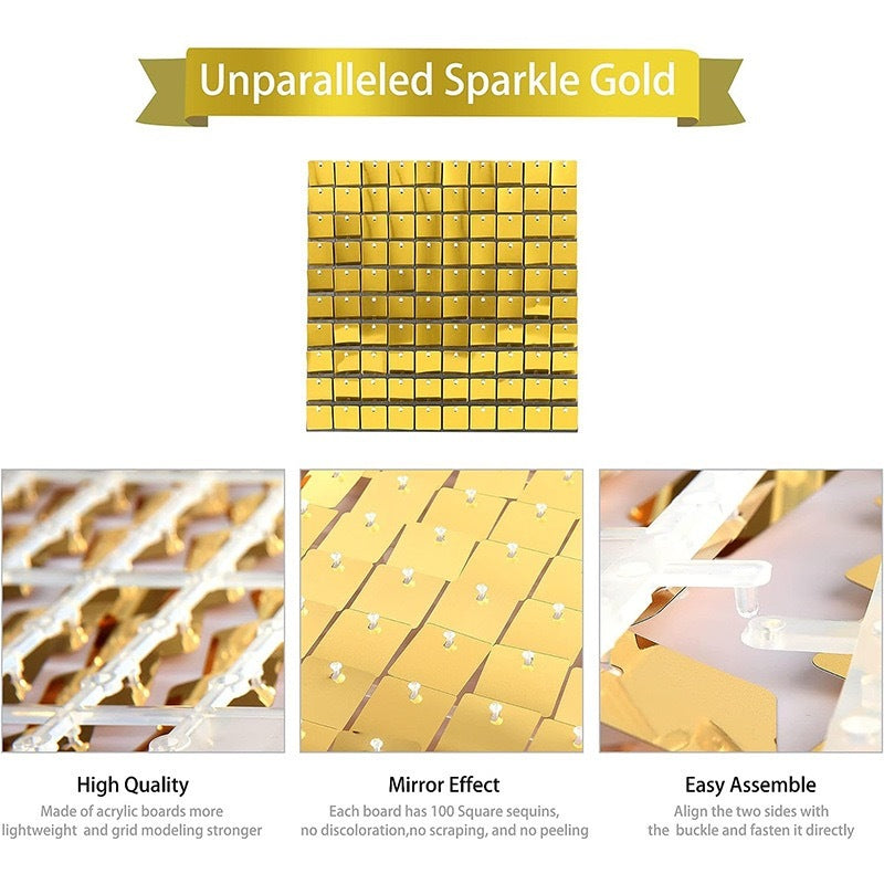 Sequin Wall Panel 30cm x 30cm