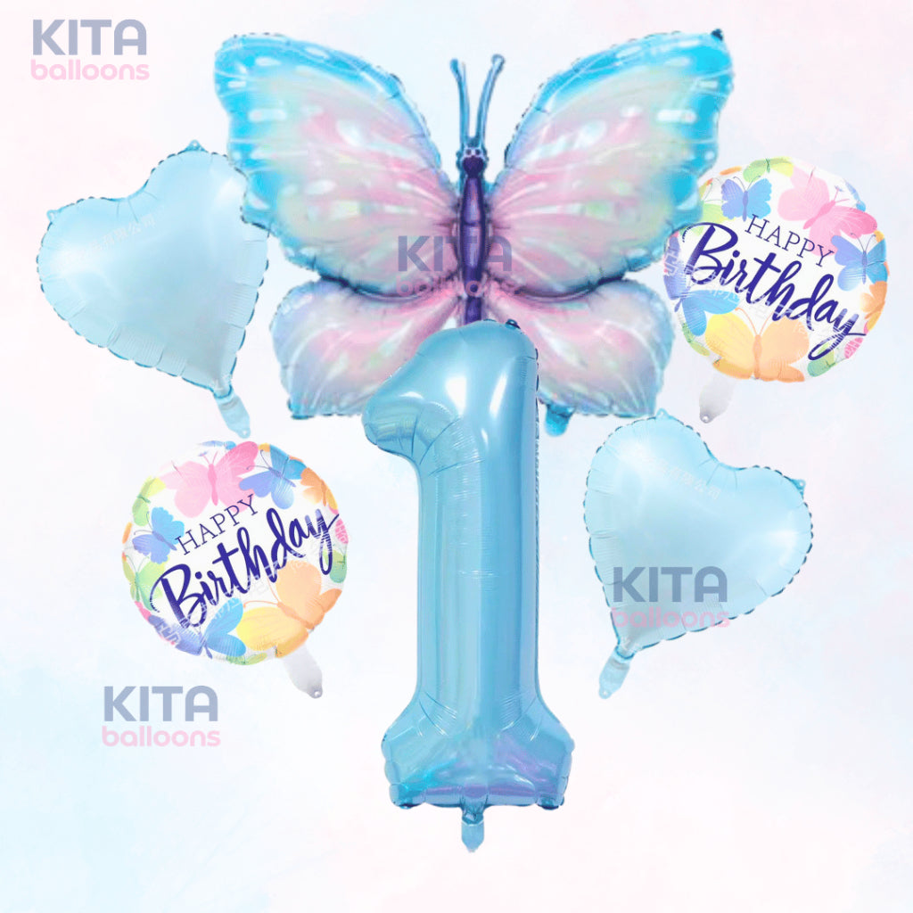 【Set】Butterfly + Number