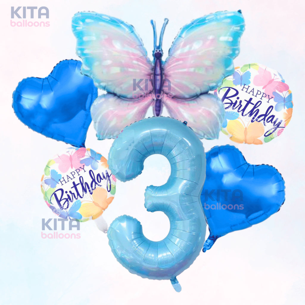 【Set】Butterfly + Number