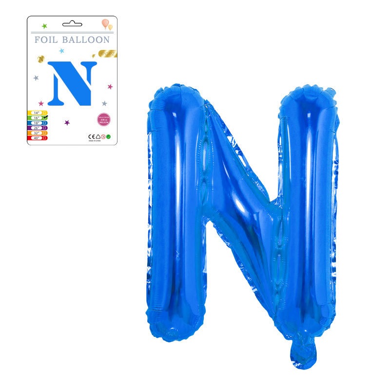 【16 inch】BLUE ABC & Numbers