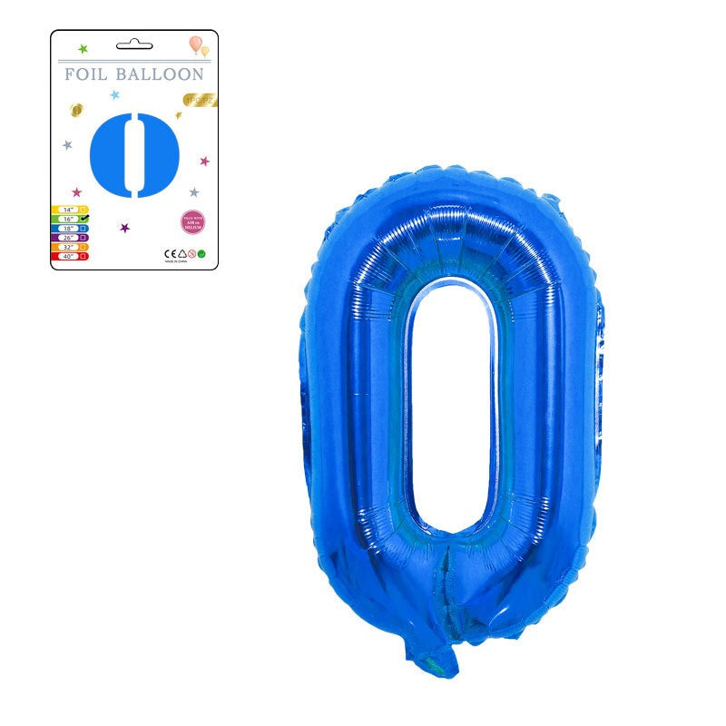 【16 inch】BLUE ABC & Numbers