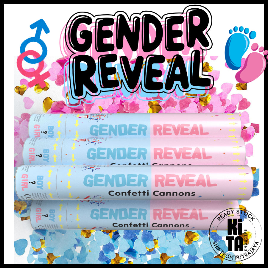 Gender Reveal Popper