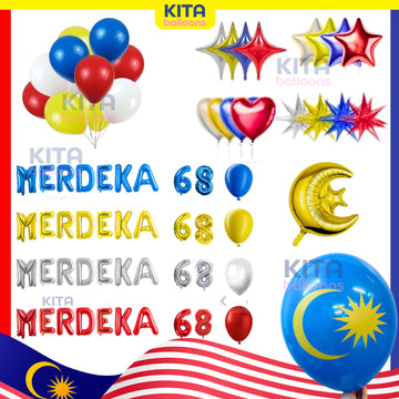 Merdeka - Foil Balloons