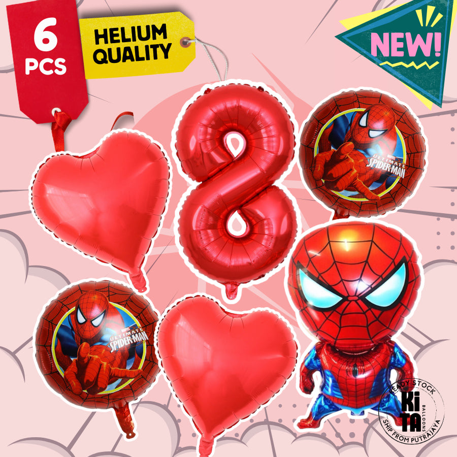 【Set】Spiderman + Number