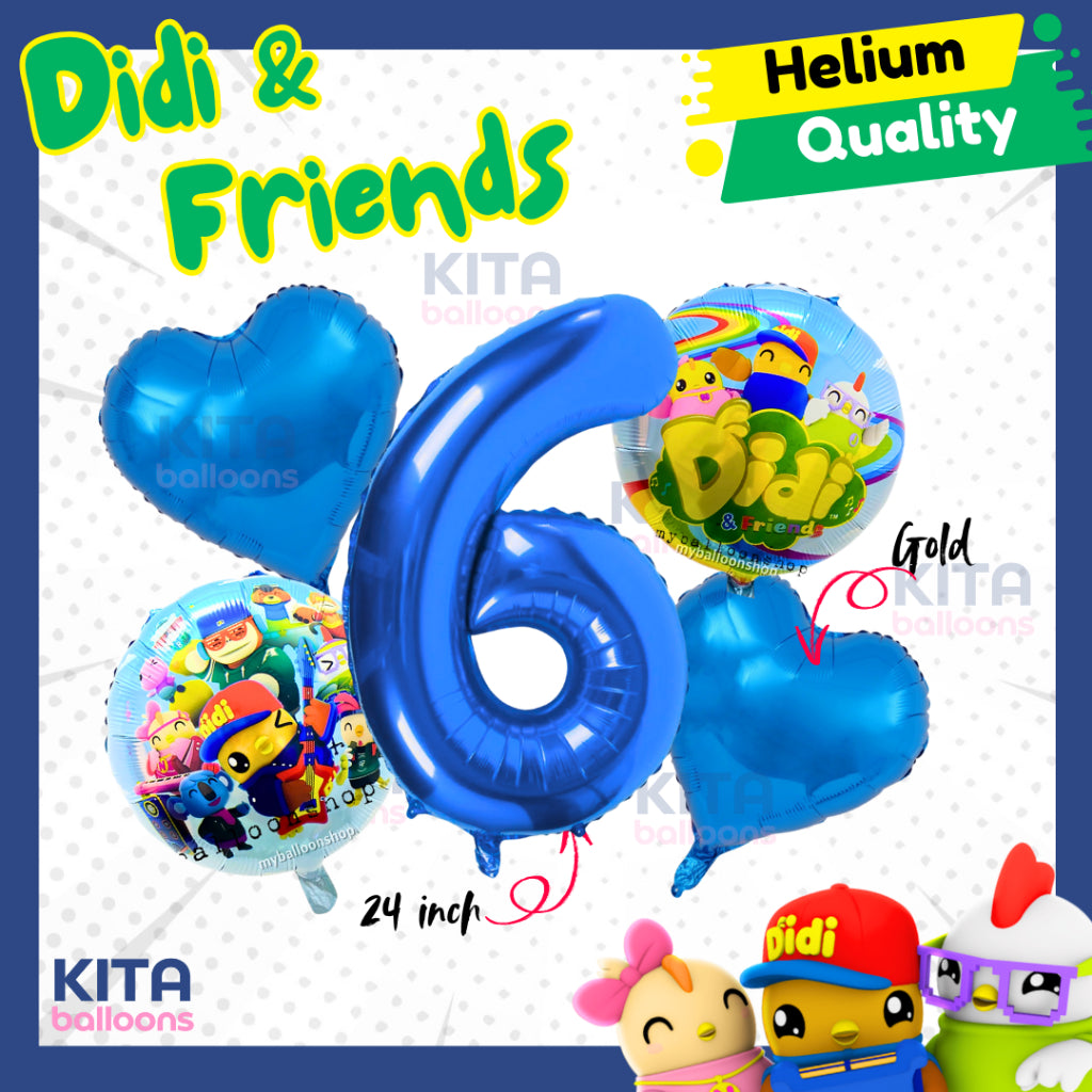 【Set】Didi & Friends + Number