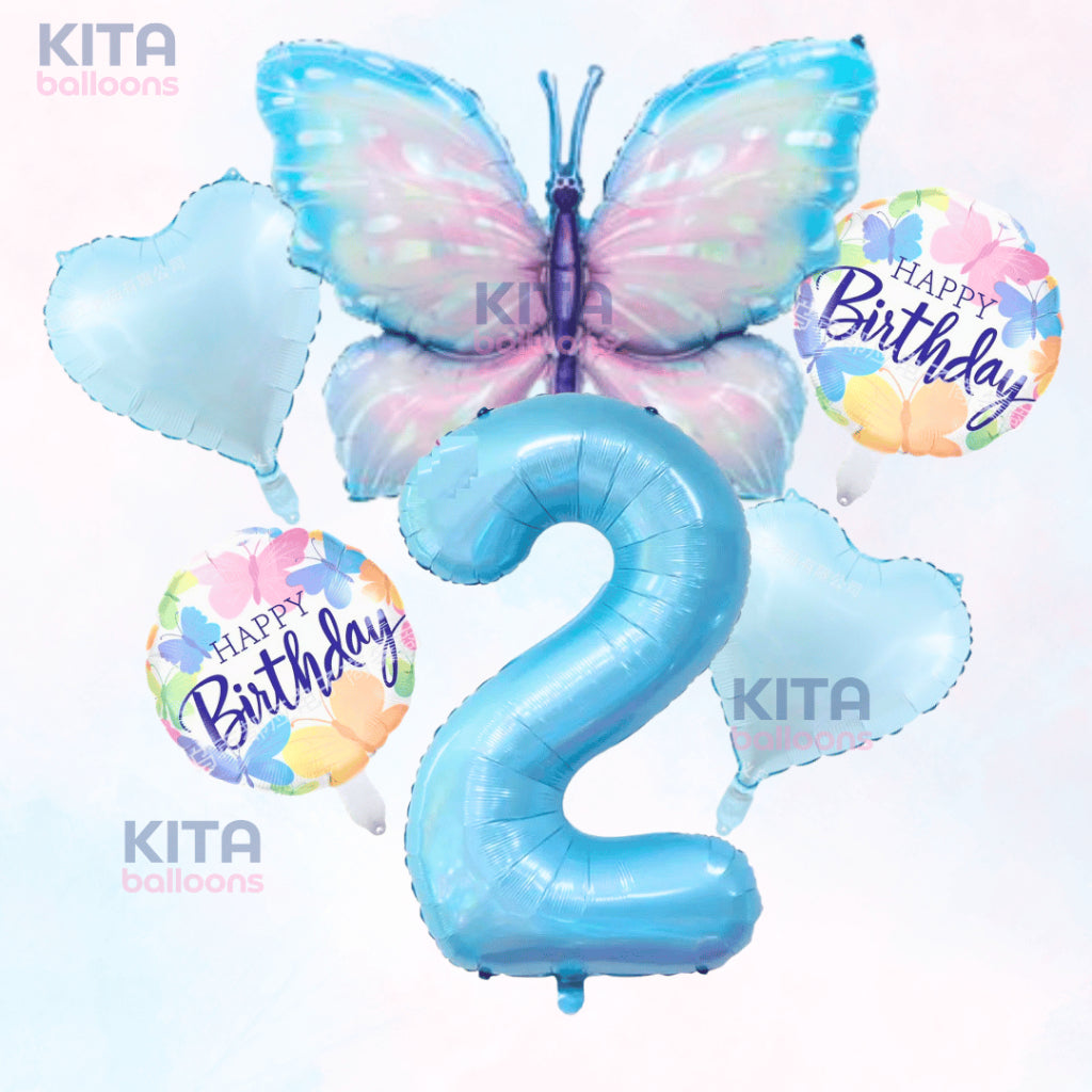 【Set】Butterfly + Number