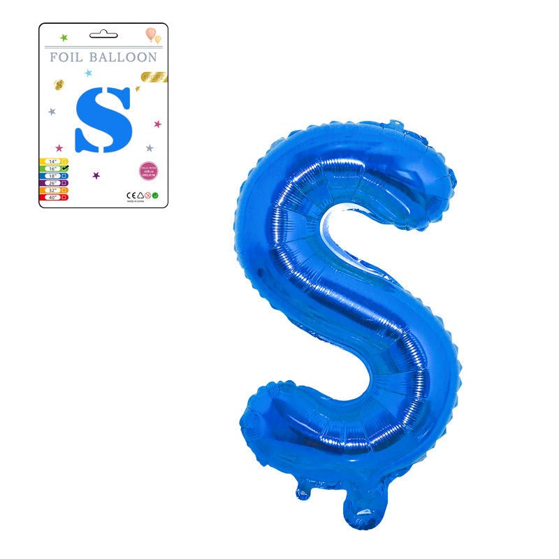 【16 inch】BLUE ABC & Numbers