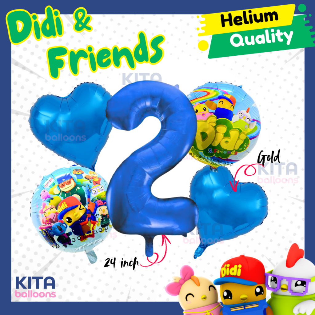 【Set】Didi & Friends + Number