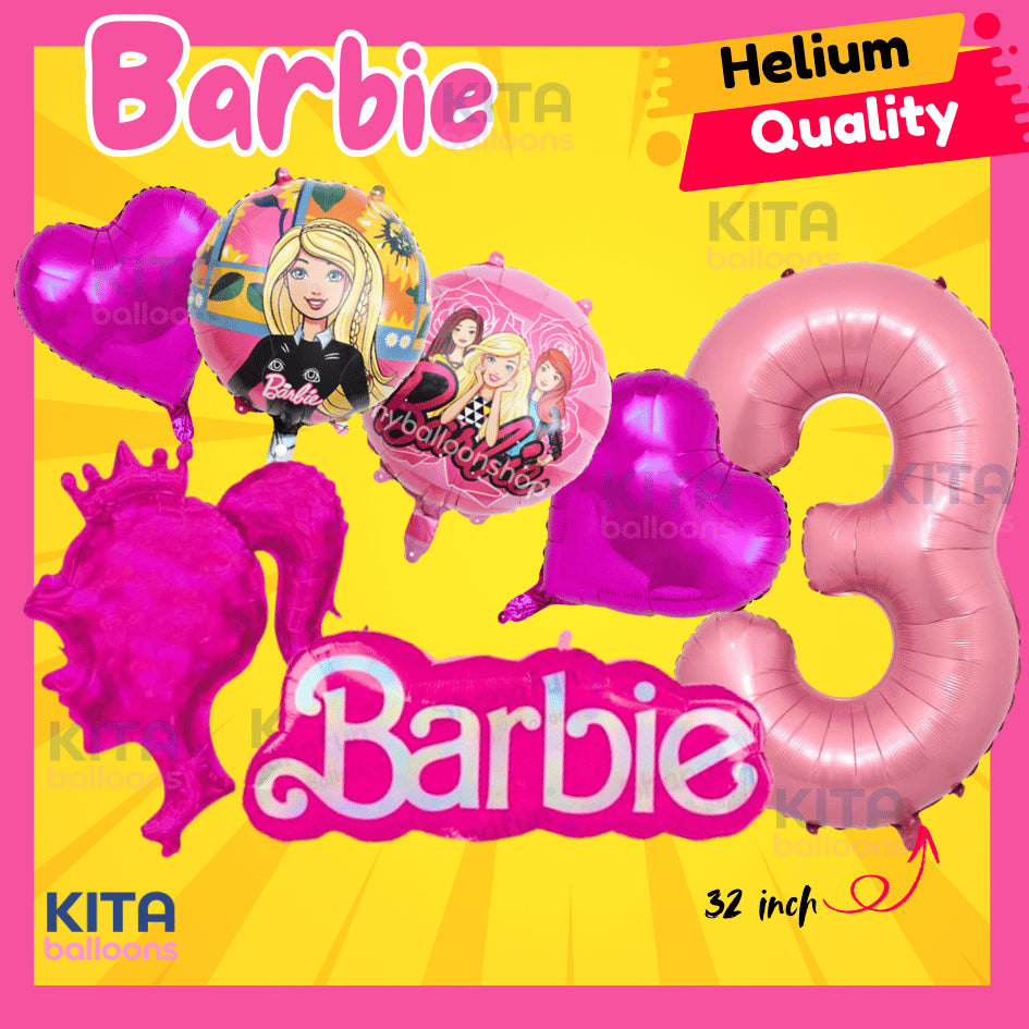 【Set】Barbie + Number