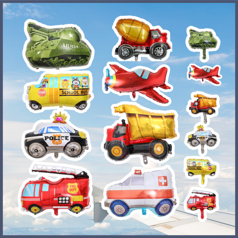 Transport Vehicle Plane Balloons