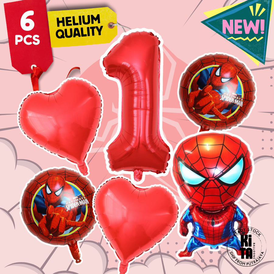 【Set】Spiderman + Number