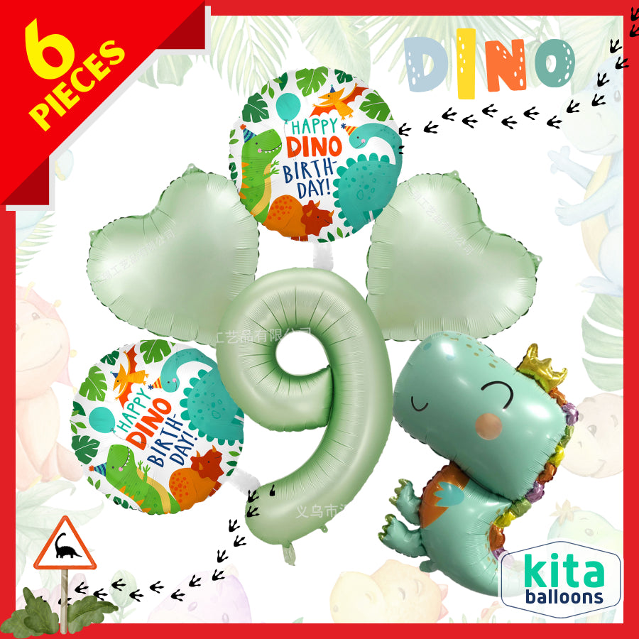 【Set】Dinosaur + Number