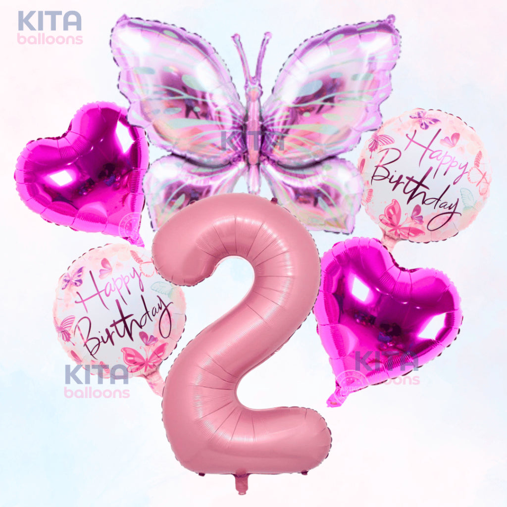 【Set】Butterfly + Number