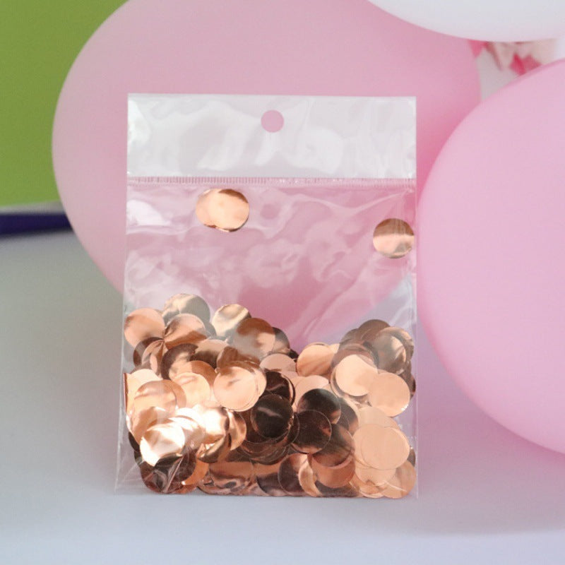 1.5cm/10g round confetti sequins