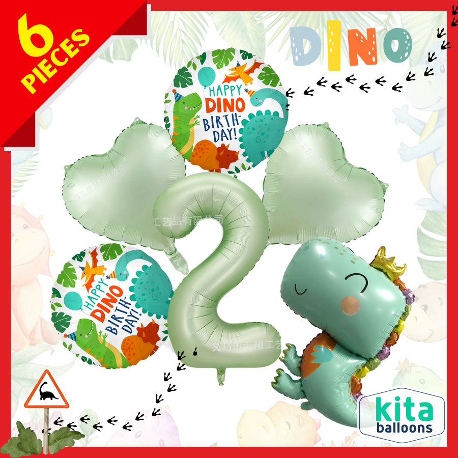 【Set】Dinosaur + Number