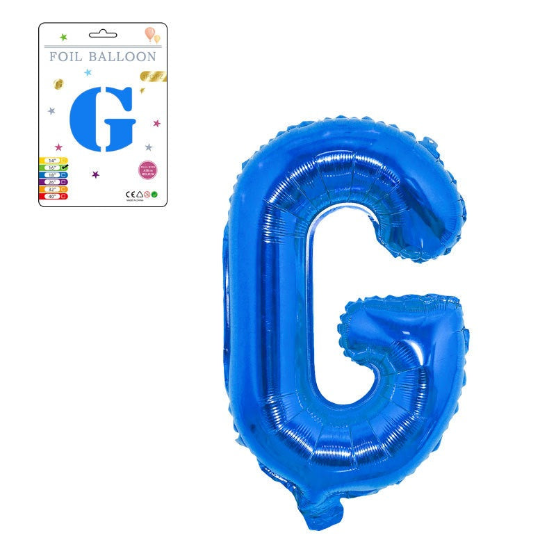 【16 inch】BLUE ABC & Numbers