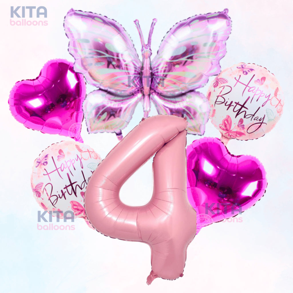 【Set】Butterfly + Number