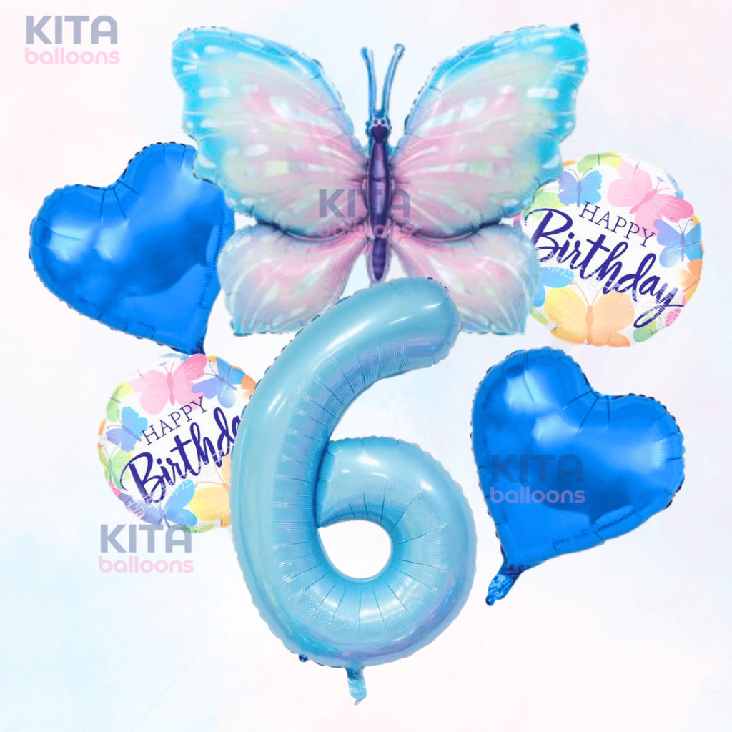 【Set】Butterfly + Number