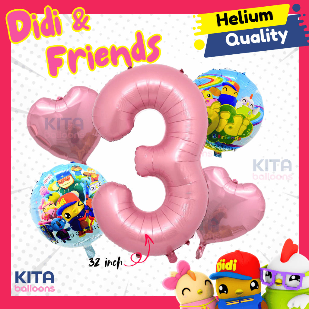 【Set】Didi & Friends + Number