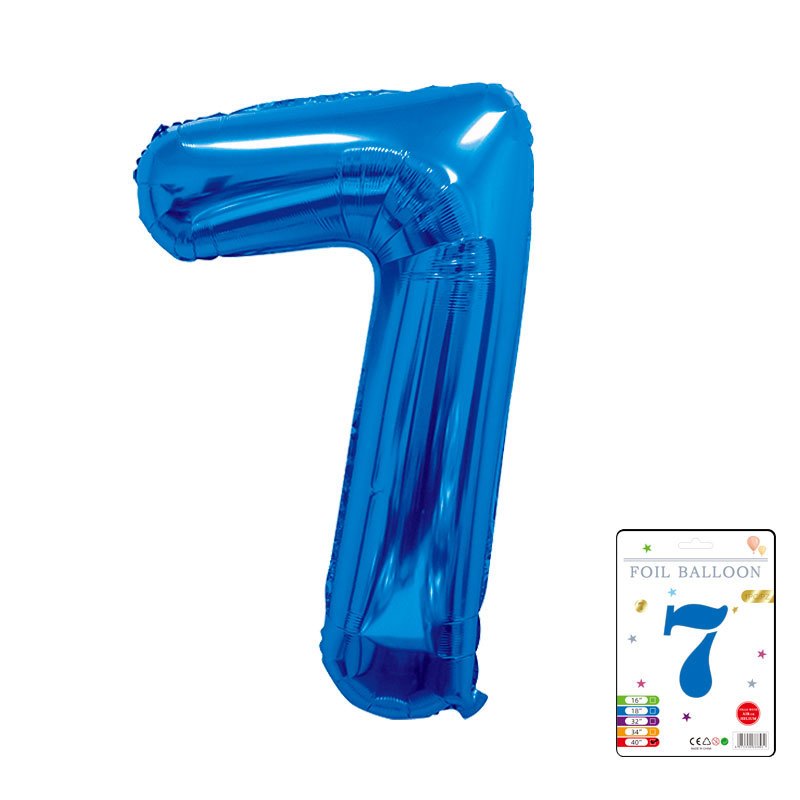 【16 inch】BLUE ABC & Numbers