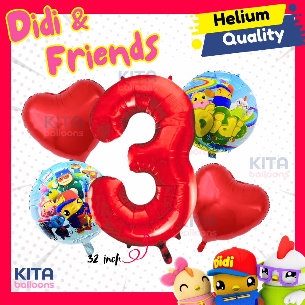 【Set】Didi & Friends + Number