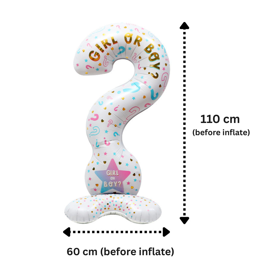 Gender Stand Balloons Baby Showers