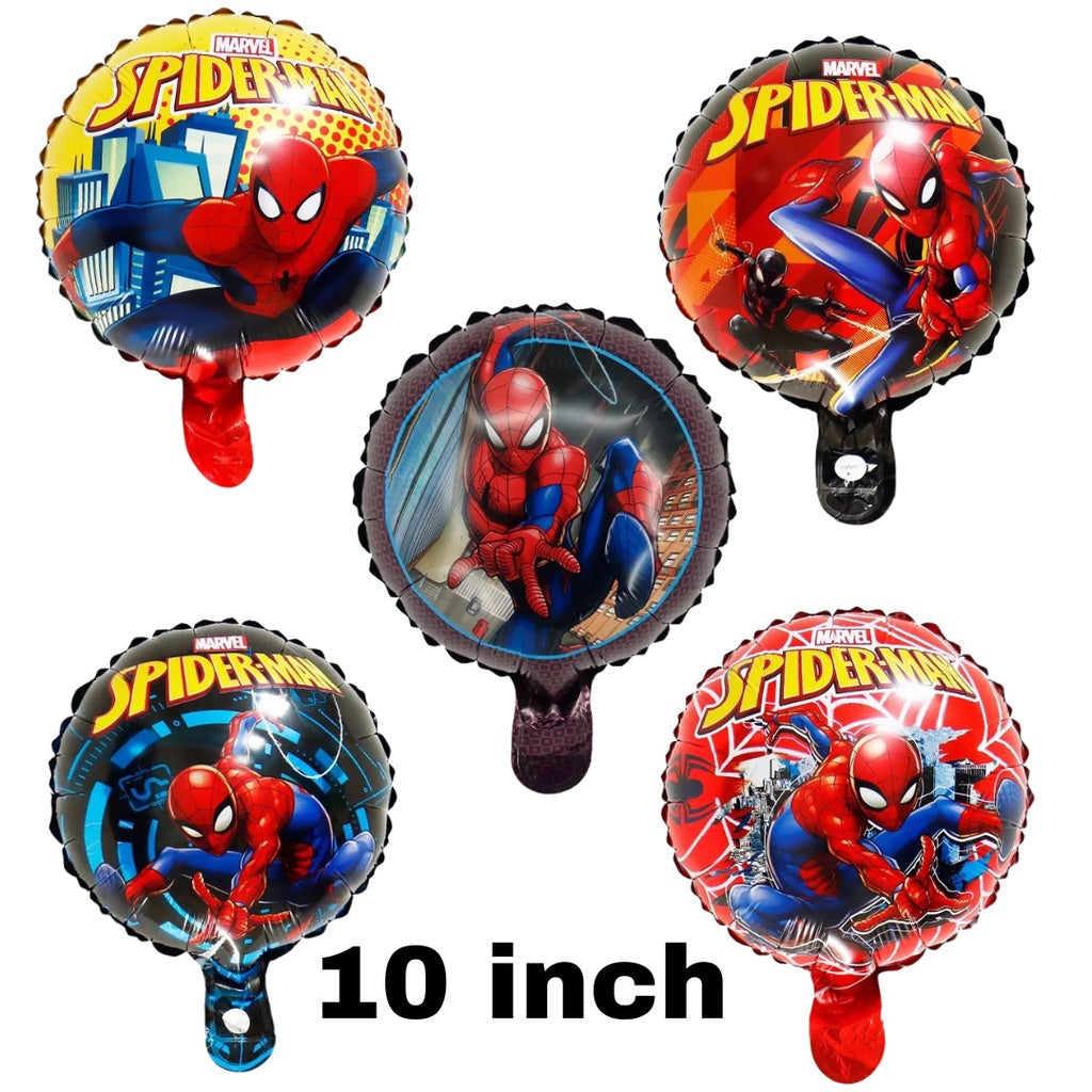 Spiderman Theme Balloons