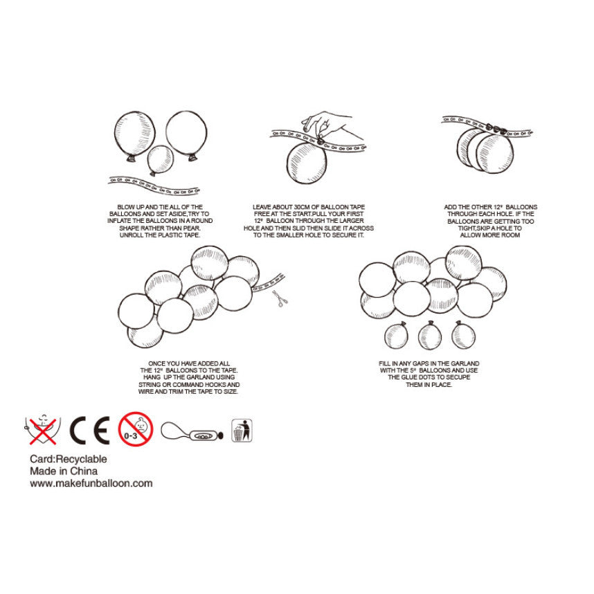 【Set】DIY KIT Garland